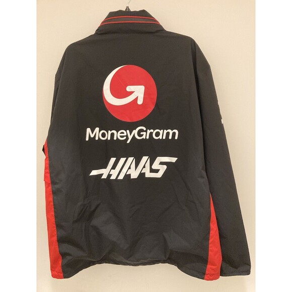 HAAS Formula 1 Team Official Jacket Coat Moneygram Hulkenberg Magnussen 3XL - Picture 3 of 14
